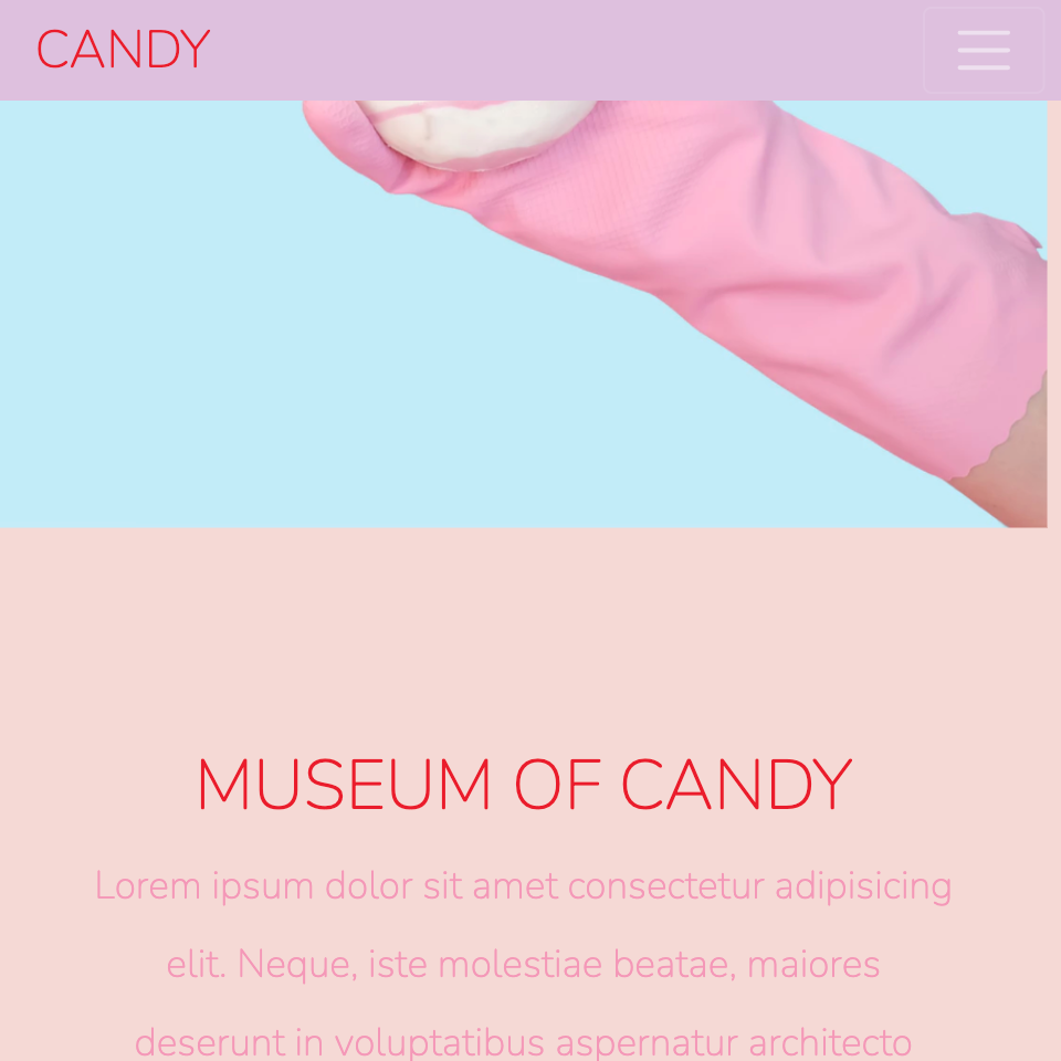 Museum of candy project